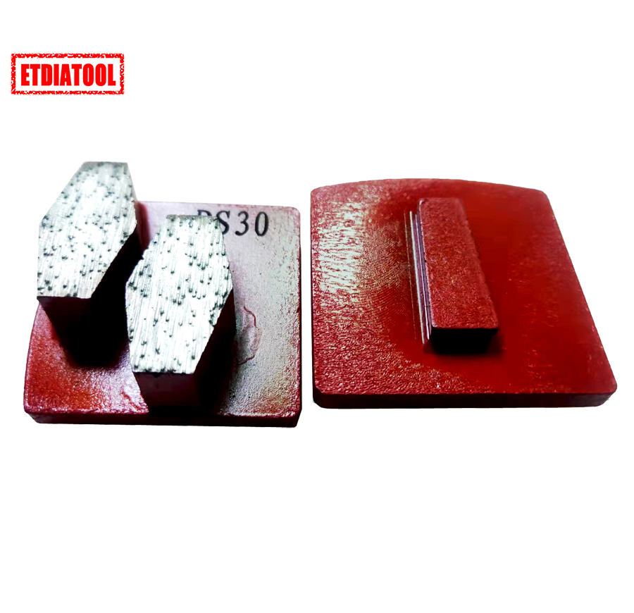 ScanMaskin Metal Diamond Grinding Shoes Double Bar 30#