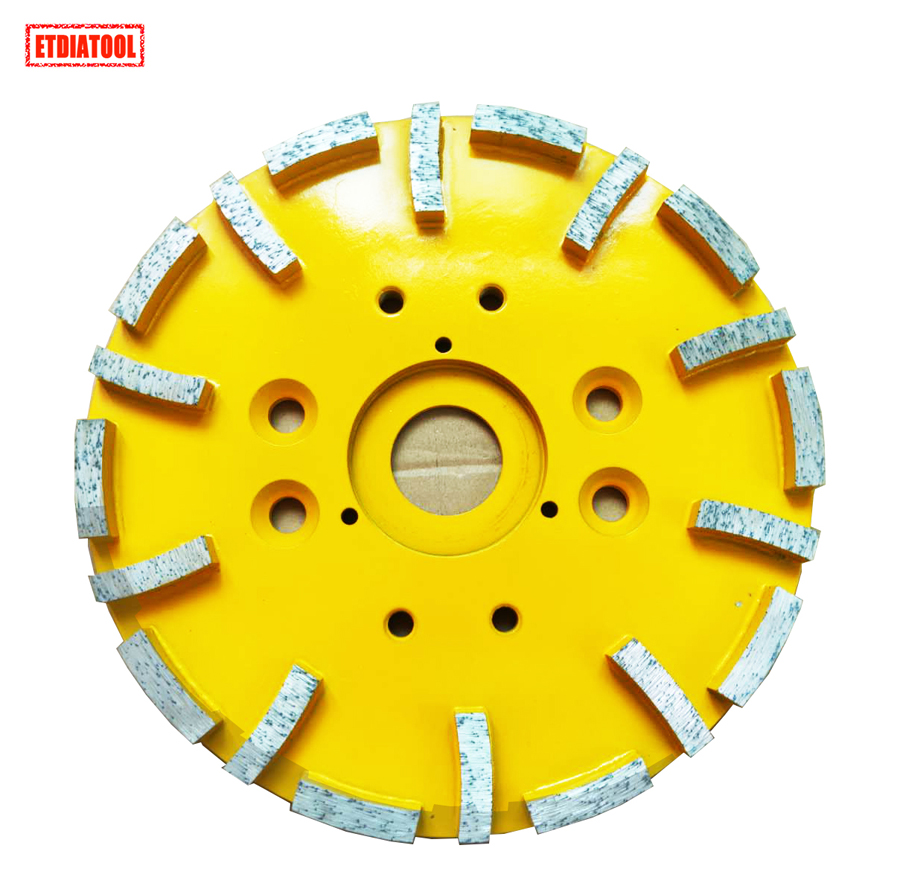 10 Inch Concrete Diamond Grinding Discs - Universal Fitting