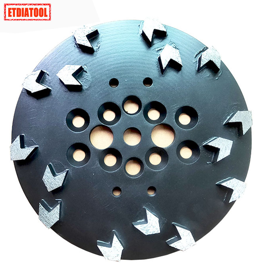 10 Inch Concrete Diamond Grinding Wheels - ARROW TYPE