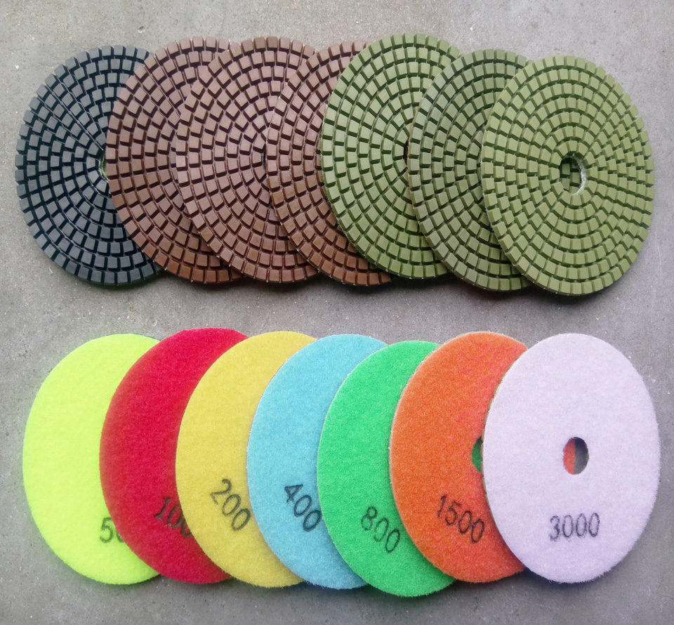 wet dry polish pad