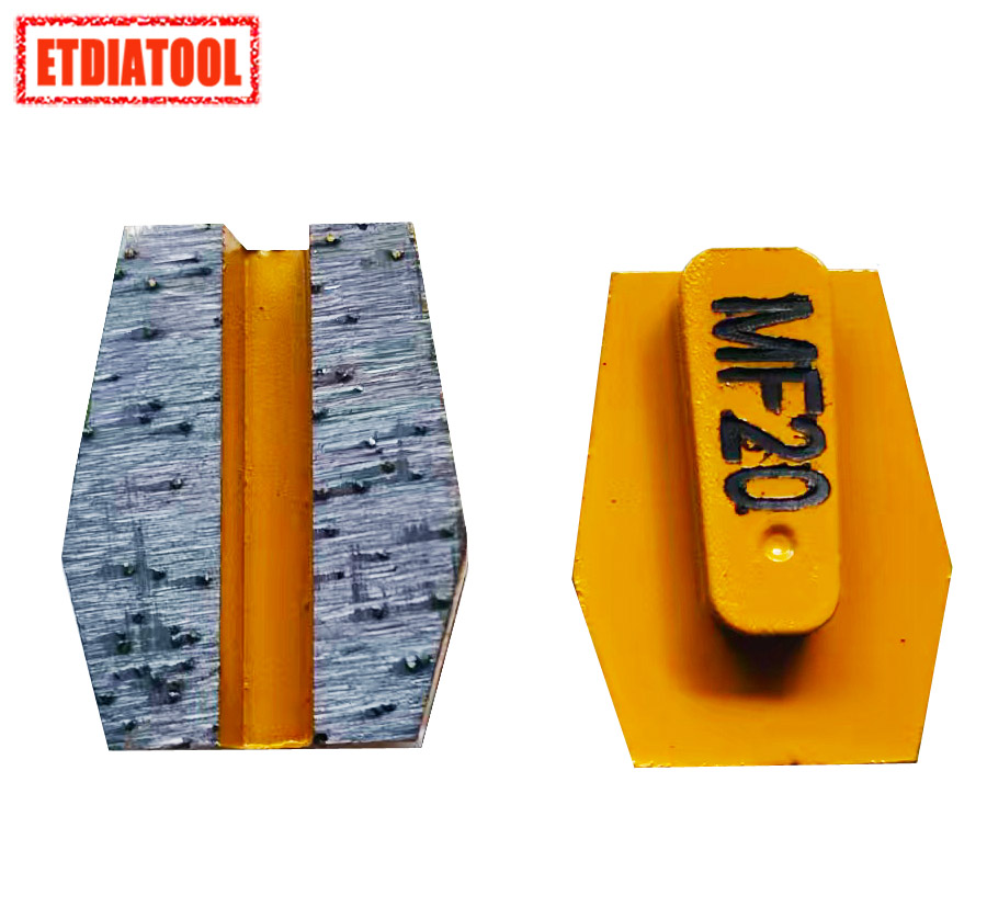 Diamond Grinding Shoes Grit 20